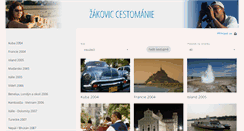 Desktop Screenshot of cestomanie.info